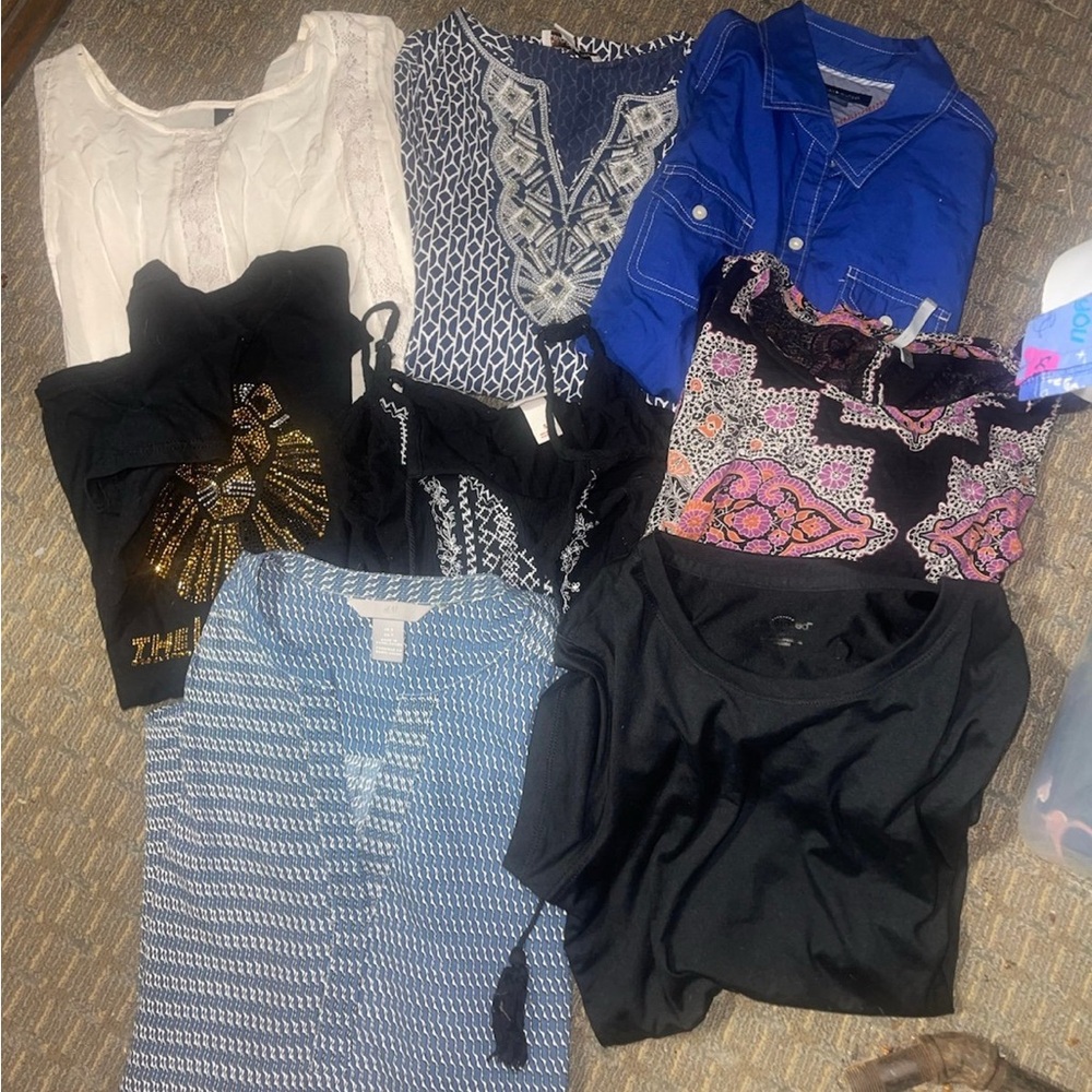 Bundle of eight size small ladies tops Assorted Women's Collection Size S